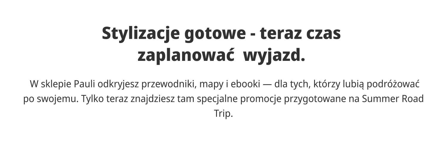 Zobacz ebooki, które stworzyła Paula
