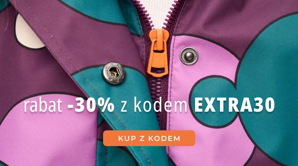 Wykorzystaj -30% rabatu z kodem: EXTRA30