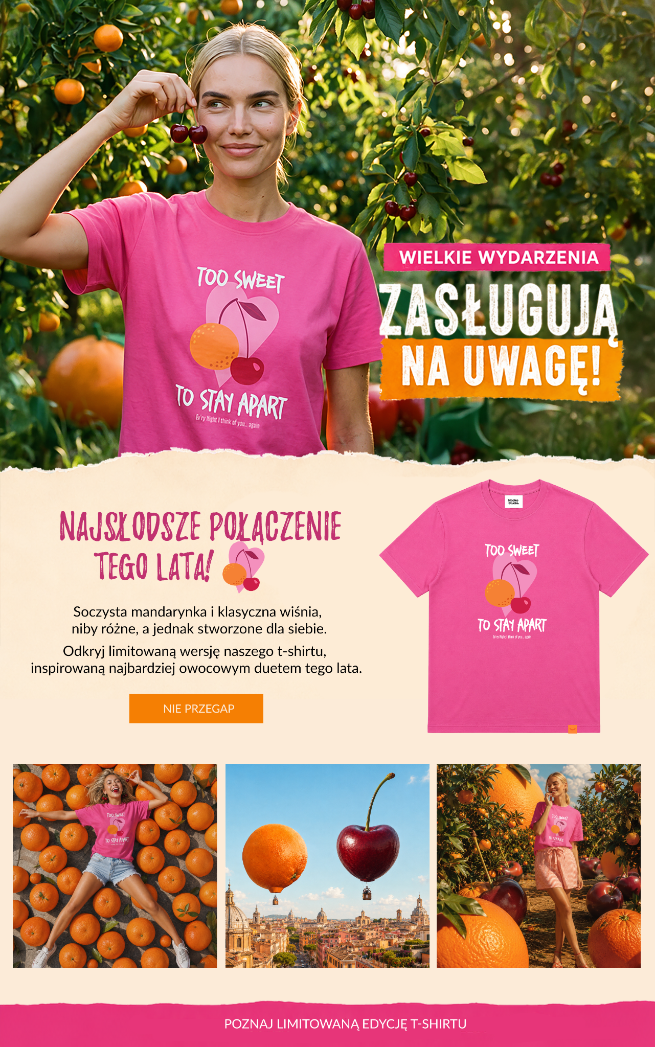 Dwa owoce, jeden kultowy duet i limitowana liczba sztuk.