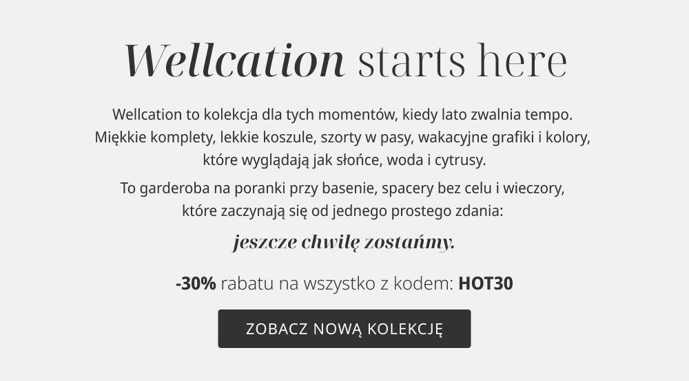 Nowa kolekcja Wellcation